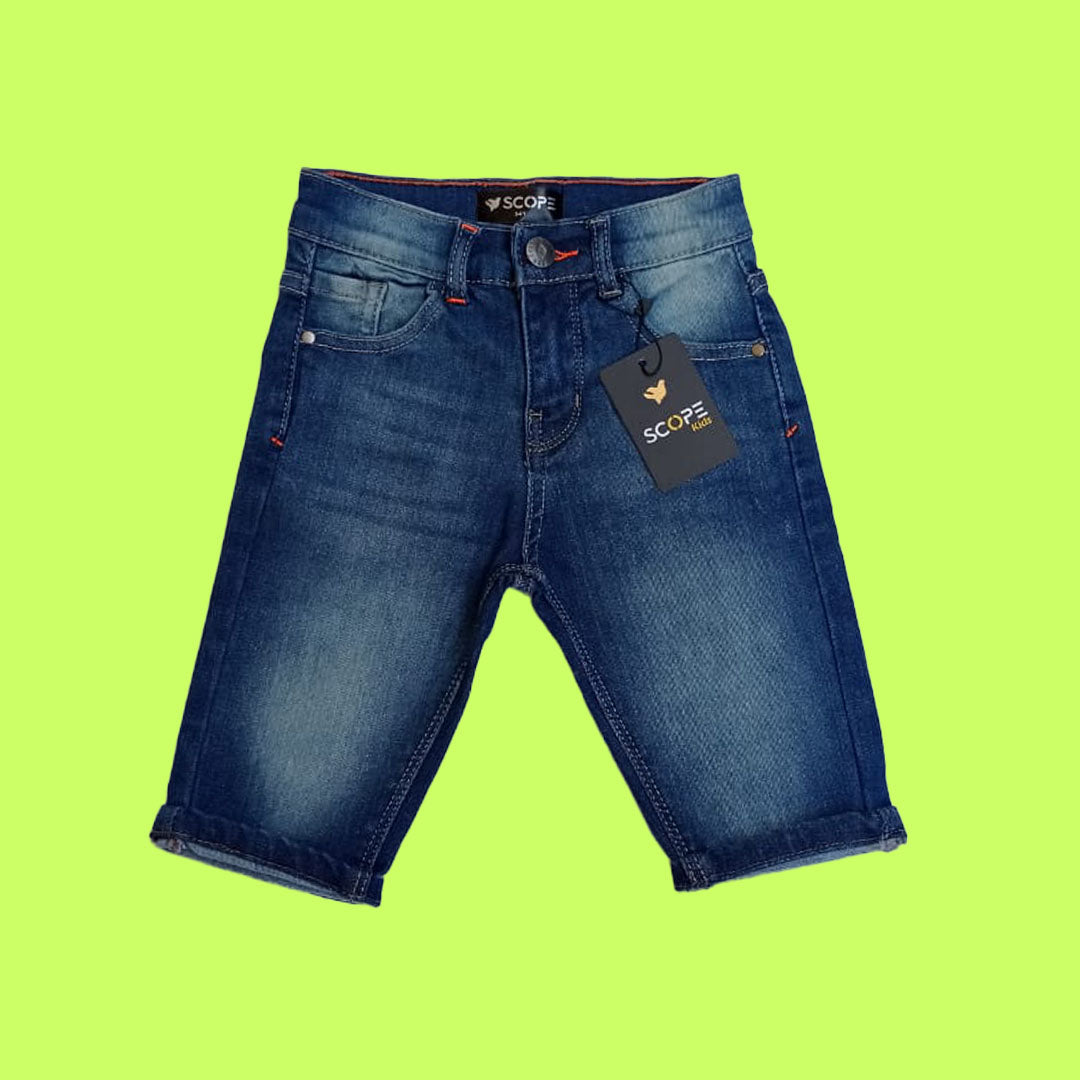 Light blue denim shorts best sale